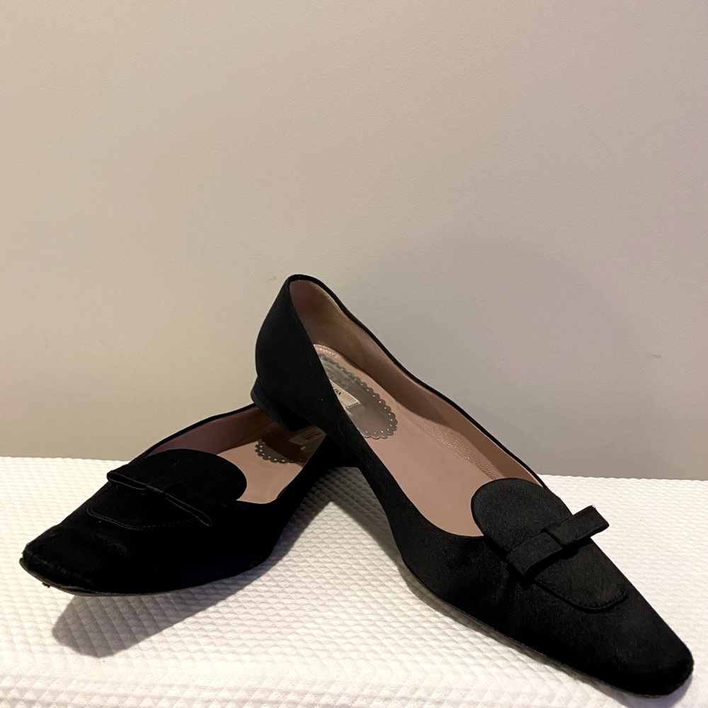 PRADA Loafers - Black - Sz 8B - 38 - Raso Basic Calzature Donna